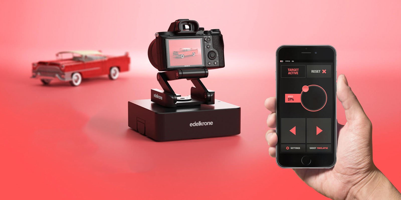 Edelkrones SurfaceONE is the Worlds Smartest 2-Axis Motion Control Kit