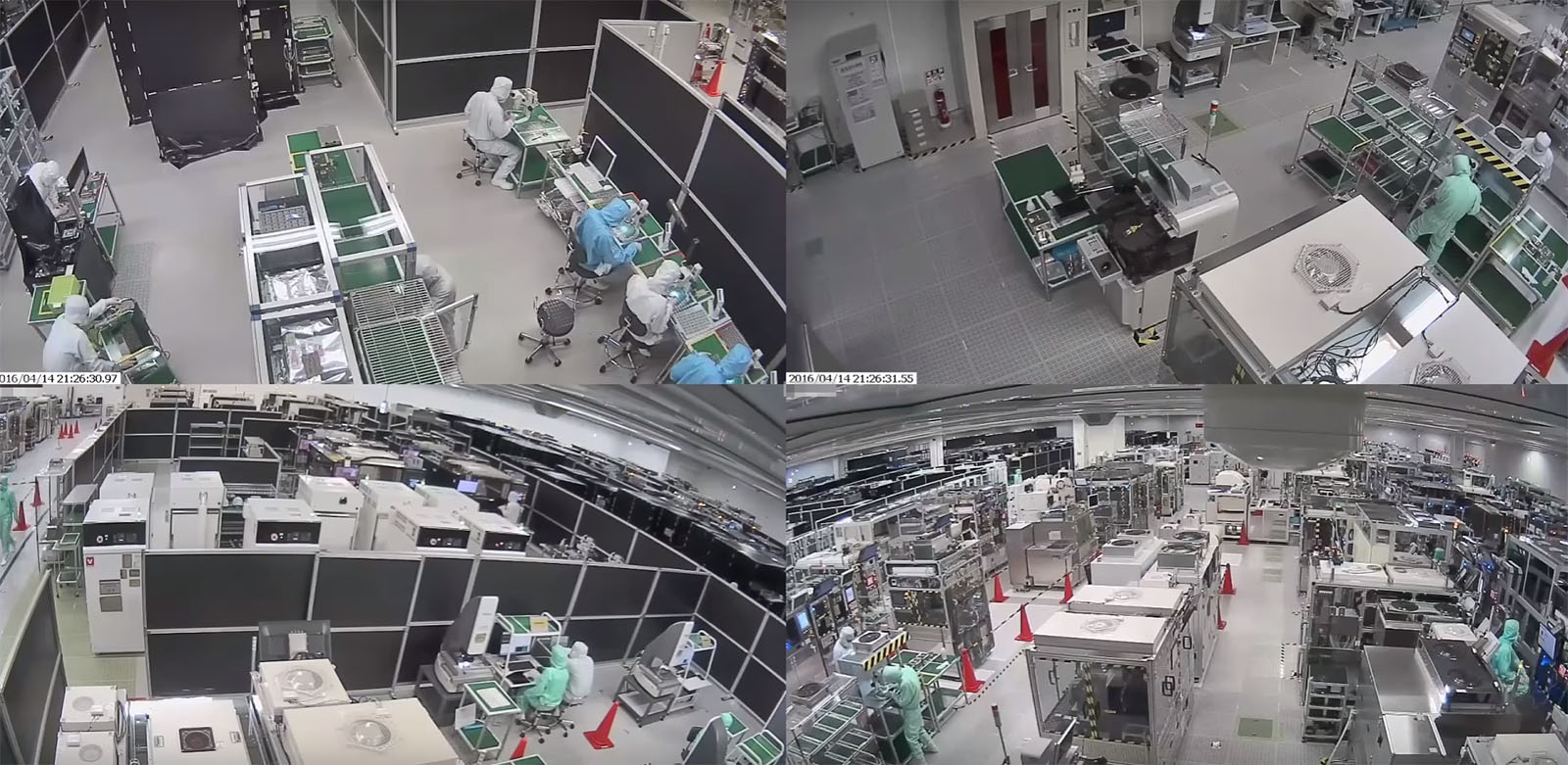 The First Video of Sonys Sensor Plant Getting Devastated by Earthquakes