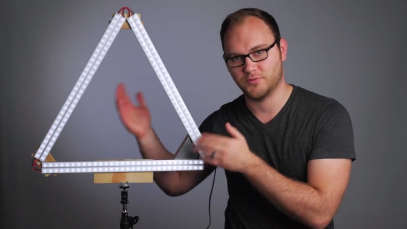 How To Build a DIY Triangle LED Light