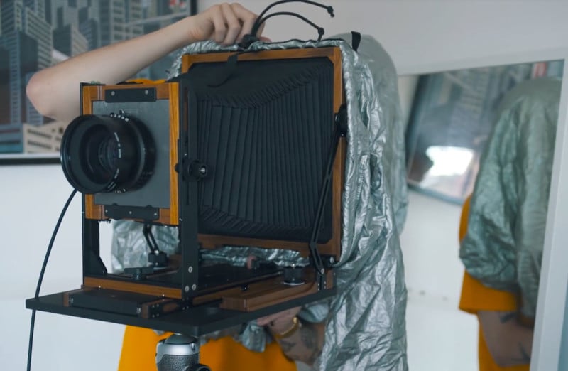 Dickies Commissioned a Photographer to Shoot with an 810 Camera