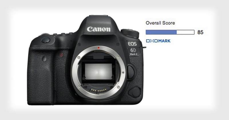 Canon 6D Mark II Sensor is Good But It Trails Nikon and Sony: DxOMark