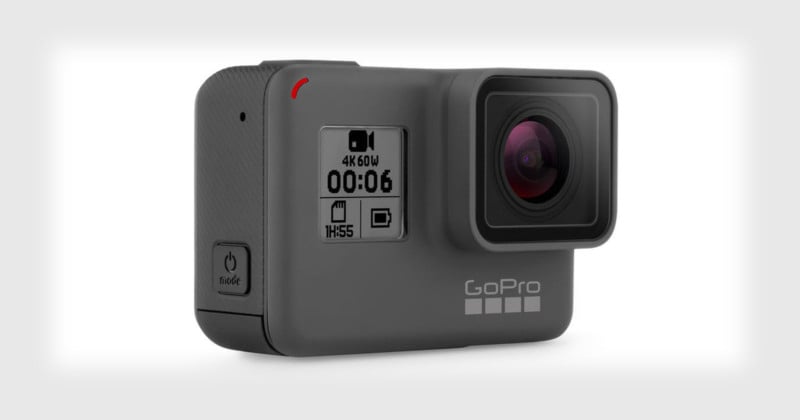 GoPro Unveils HERO6 Black with 4K 60fps Video and New GP1 Chip