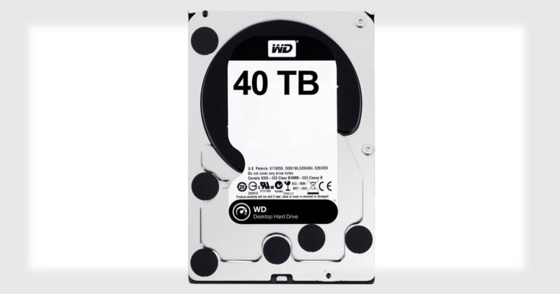  western digital tech promises 40tb hard drives 