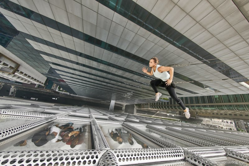 Photographer Dangles Athletes Off the Side of a Skyscraper