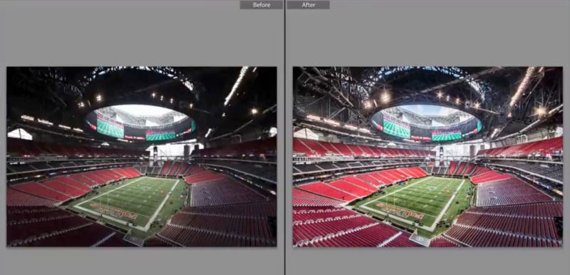 A Lightroom Walkthrough with Scott Kelby: Atlanta Falcons Stadium