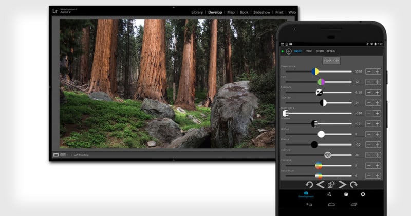 This App Turns Your Smartphone Into a Lightroom Control Panel