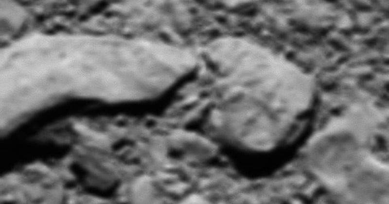 Rosetta Sent a Surprise Close-Up Photo of the Comet it Crashed On