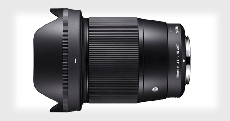 Sigma Unveils First 16mm f/1.4 Lens for Sony Mirrorless Cameras