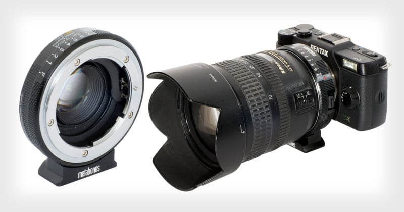  metabones devil speed booster can give your pentax 