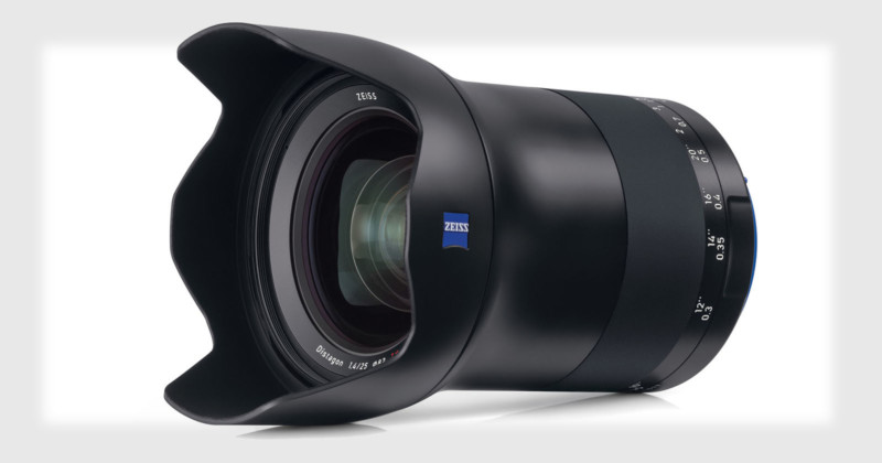 Zeiss Unveils the Milvus 25mm f/1.4 for Canon and Nikon DSLRs