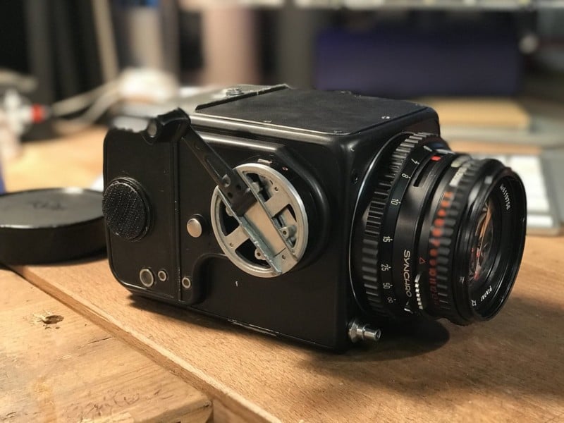 Photographer Makes a 100% Accurate Replica of the First Hasselblad in Space
