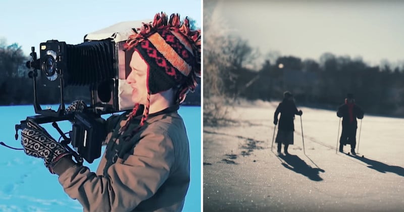 This Guy Made an 810 Large Format Video Camera