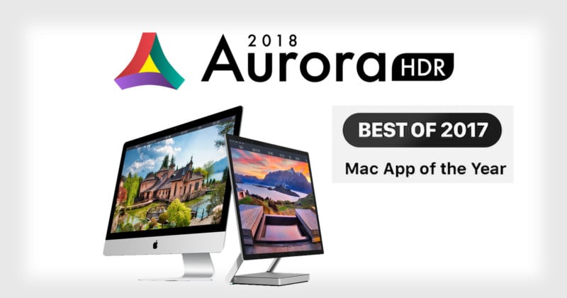 Apple Selects Aurora HDR 2018 as the Best Mac App of 2017
