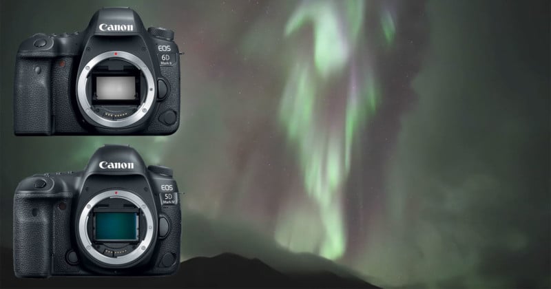 Pushing Canon DSLRs to the Low-Light Limit: Shooting Auroras Live