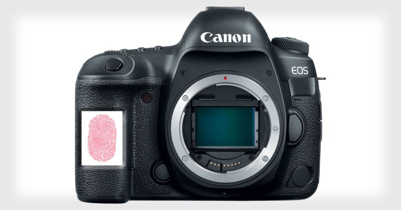 Canon May Add Fingerprint ID to Its Cameras and Lenses