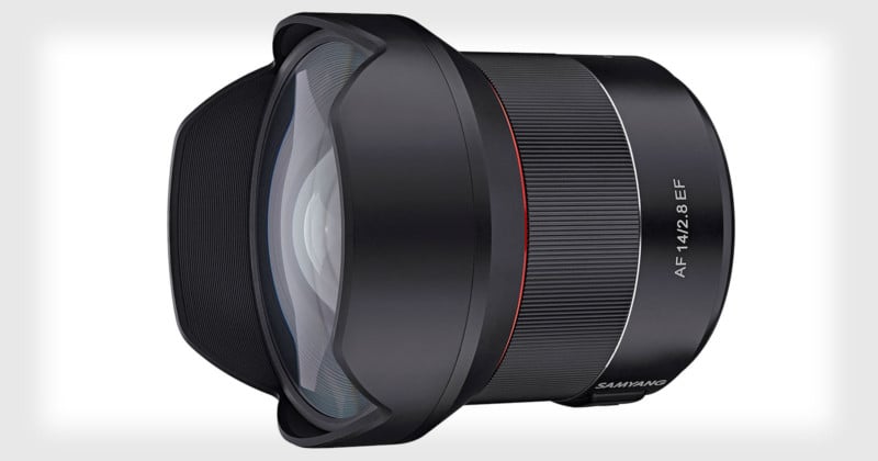 Samyang Unveils the 14mm f/2.8 EF, Its First Autofocus Canon Lens