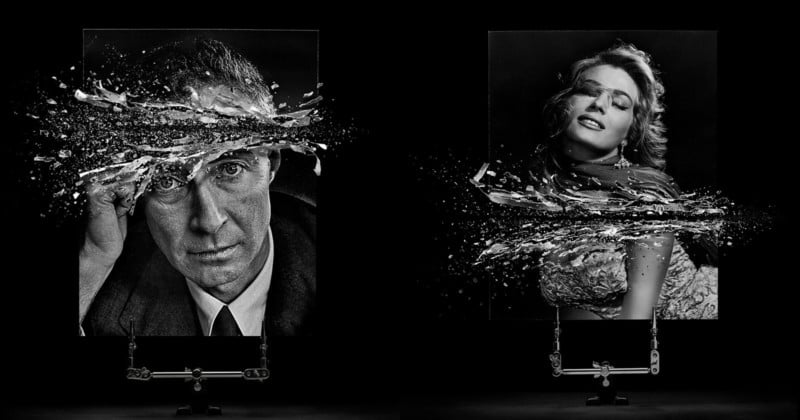 These Photos of Bullets Tearing Apart Portraits Arent What They Seem