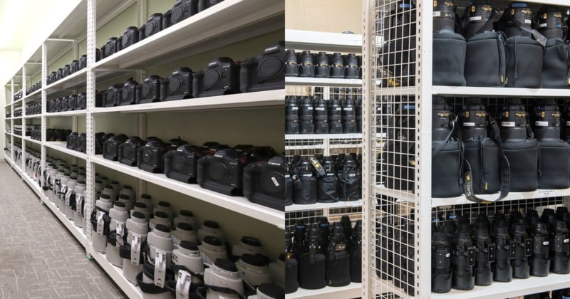 Here Are Canons and Nikons Crazy DSLR Stockpiles at the 2018 Olympics