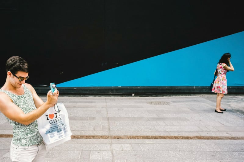 Street Photos of Coincidences on NYC Sidewalks