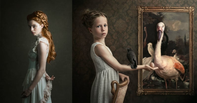  photographer shoots portraits old master painters 