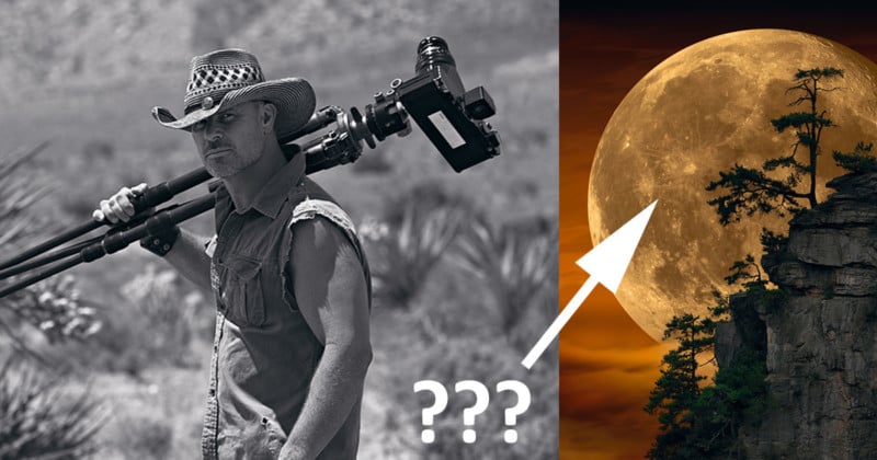 Peter Lik Called Out by Photographers Over Faked Moon Photo