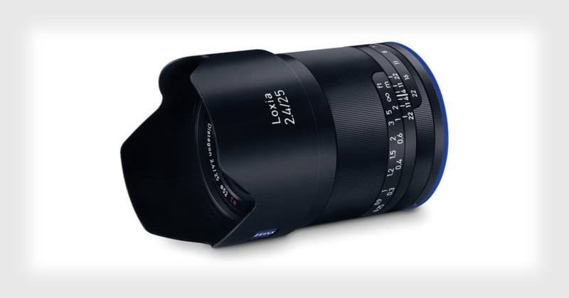 Zeiss Unveils the Loxia 25mm f/2.4 Lens for Sony Mirrorless