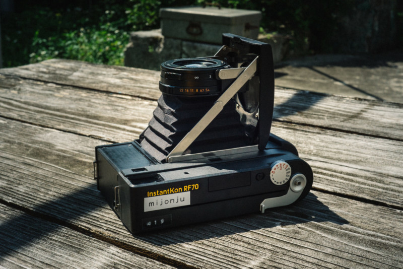 Sneak Peek: The InstantKon RF70 is a Rangefinder Camera for Instax Wide