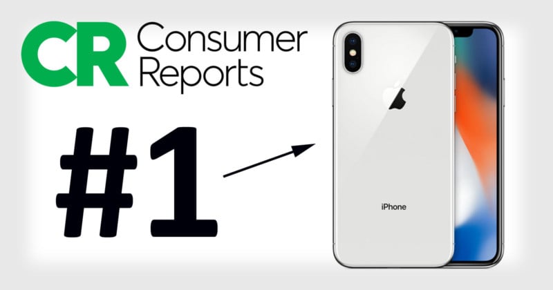 Consumer Reports: iPhone X Has the Best Smartphone Camera