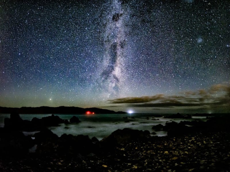 This is a 60-Second Handheld Photo of the Milky Way