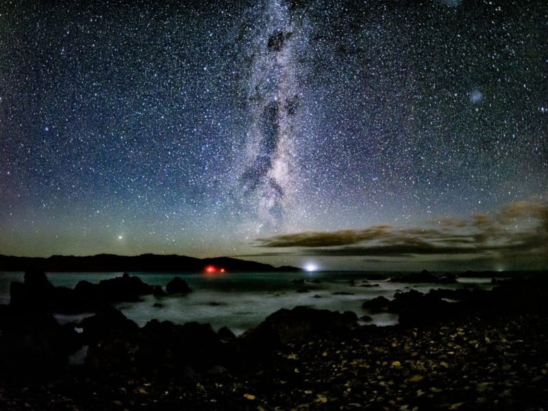  60-second handheld photo milky way 