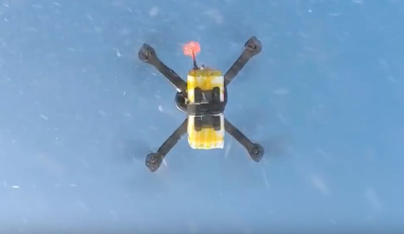  guy flew his camera drone 000 feet 
