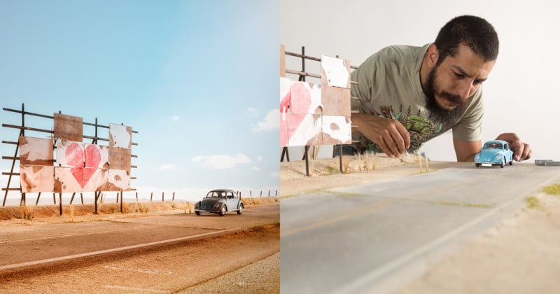 These Volkswagen Beetle Photos Were Shot on a Table