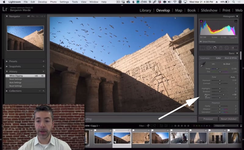 Quick Tip: How to Auto a Single Slider in Lightroom