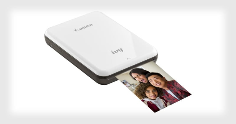 Canon Unveils IVY, A Compact Wireless Photo Printer