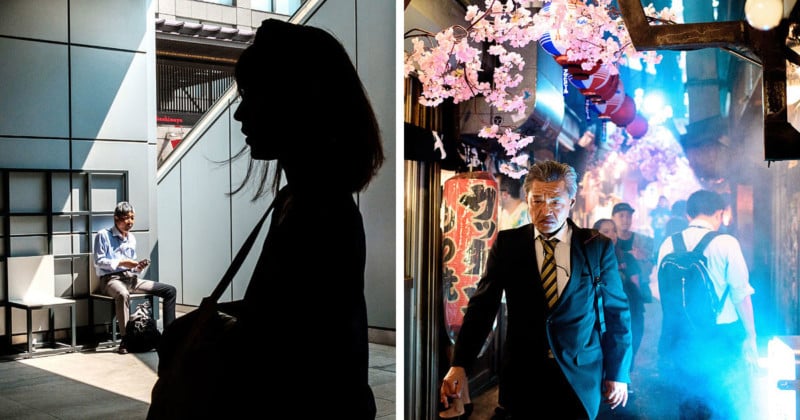 Cinematic Street Photos of Japan by Day and by Night