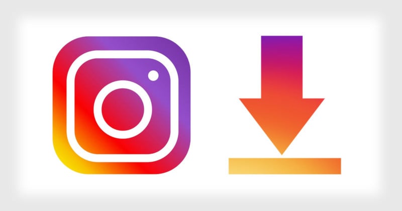 How to download image from instagram web