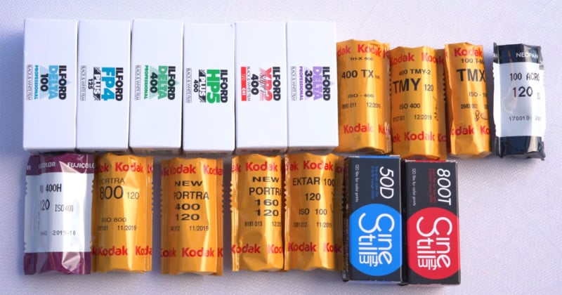A Comparison of all the 120 Film Stocks on the Market