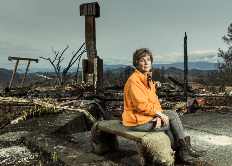 Shooting Portraits of Sonoma County Wildfire Victims