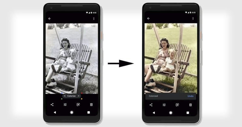 Google Photos to Use AI to Colorize Black-and-White Photos