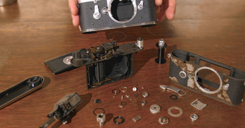 Heres a Teardown of a Leica M Camera