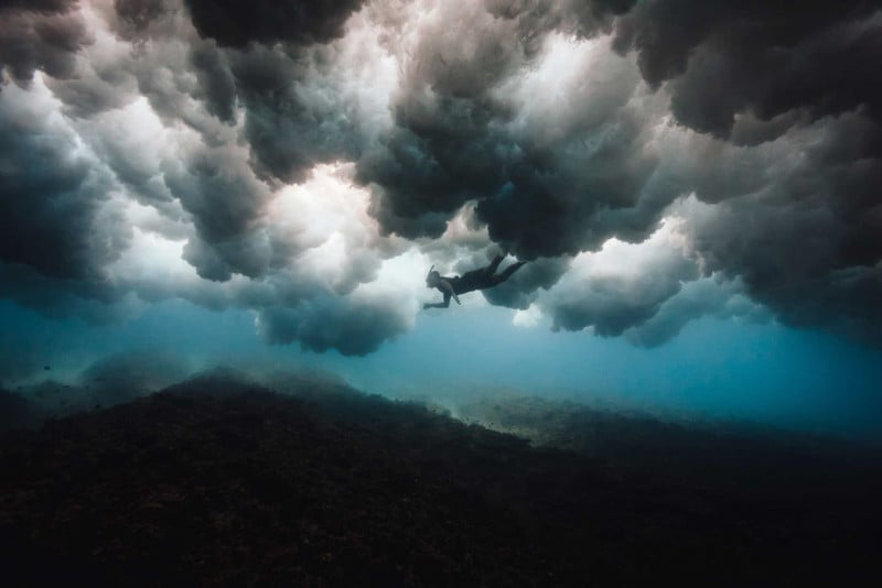 These Epic Underwater Photos Were Shot Below Breaking Waves