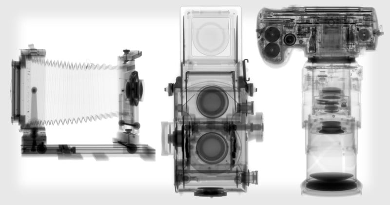 X-Ray Photos Reveal the Evolution of Cameras