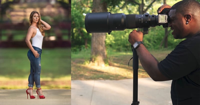 Heres What You Get When You Shoot Portraits With a 500mm Lens