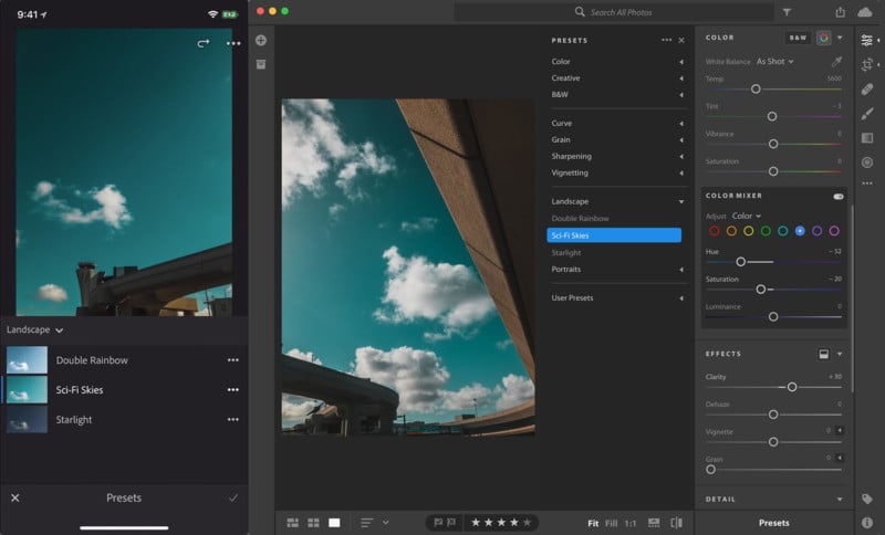 Adobe Lightroom Update Adds Preset and Profile Sync and More