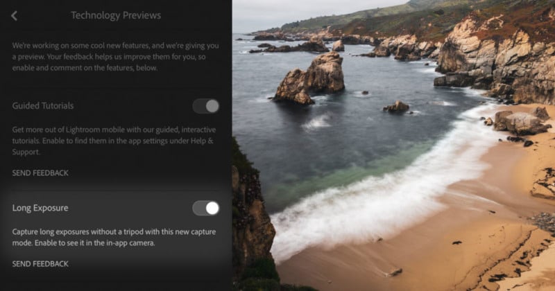 Adobe Lightroom Mobile for iOS Can Simulate Long Exposure Photos