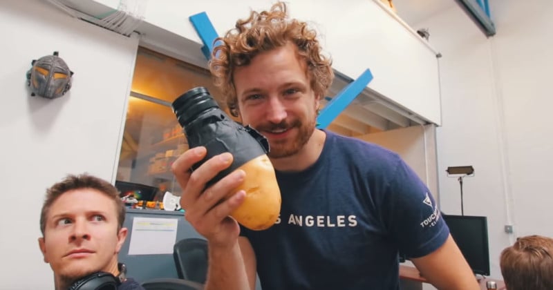  guy made real potato camera 