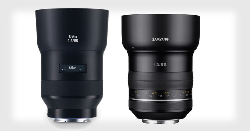 Zeiss Accuses Samyang of Stealing Its Lens Designs