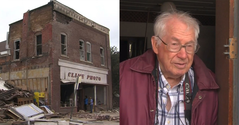 92-year-old photographer loses 65-year-old photo business tornado 
