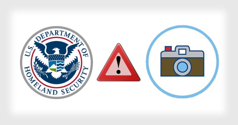 Homeland Security Says Photography Could Be a Sign of Terrorism