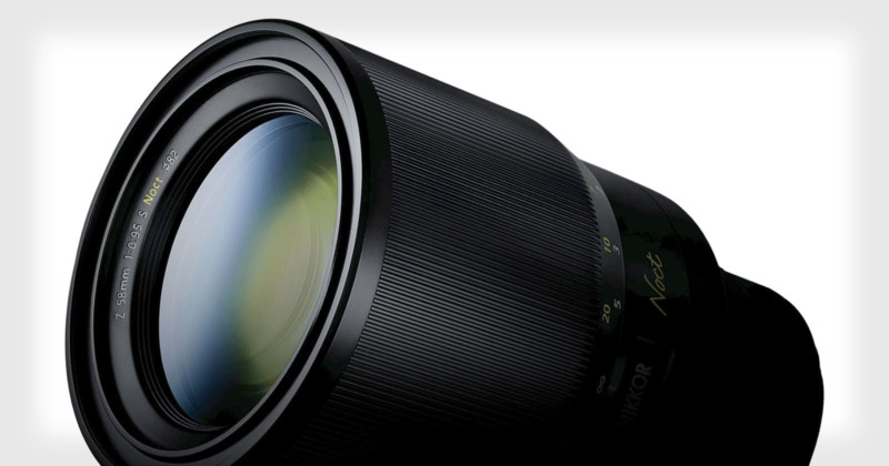 This is the Nikon 58mm f/0.95 Noct Ultimate Lens
